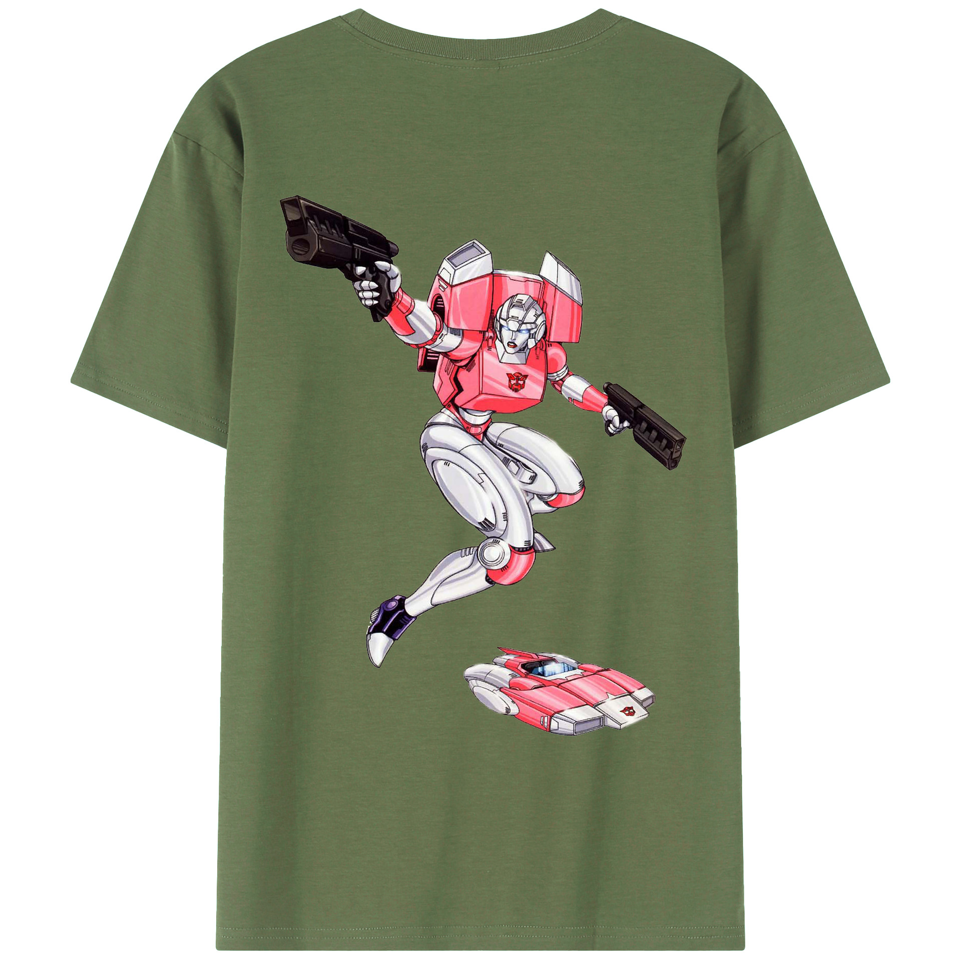 （画像用）  綿100％ メンズ半袖Tシャツ（バックプリント） 通気性